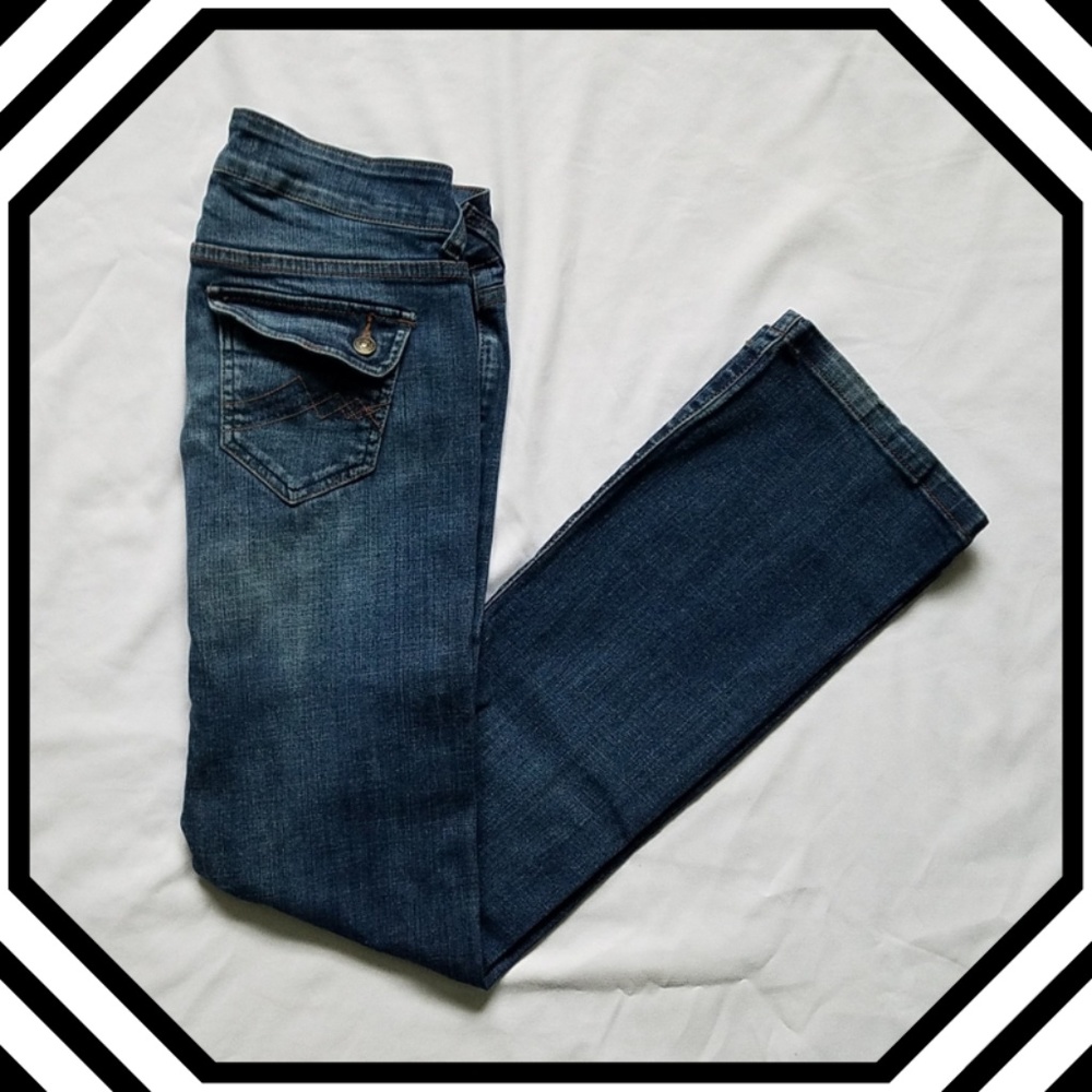 dELIAs Reece Low Rise Boot Cut Jeans